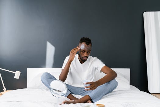 メンズ スキンケア 時短 オールインワン 朝のイメージ画像