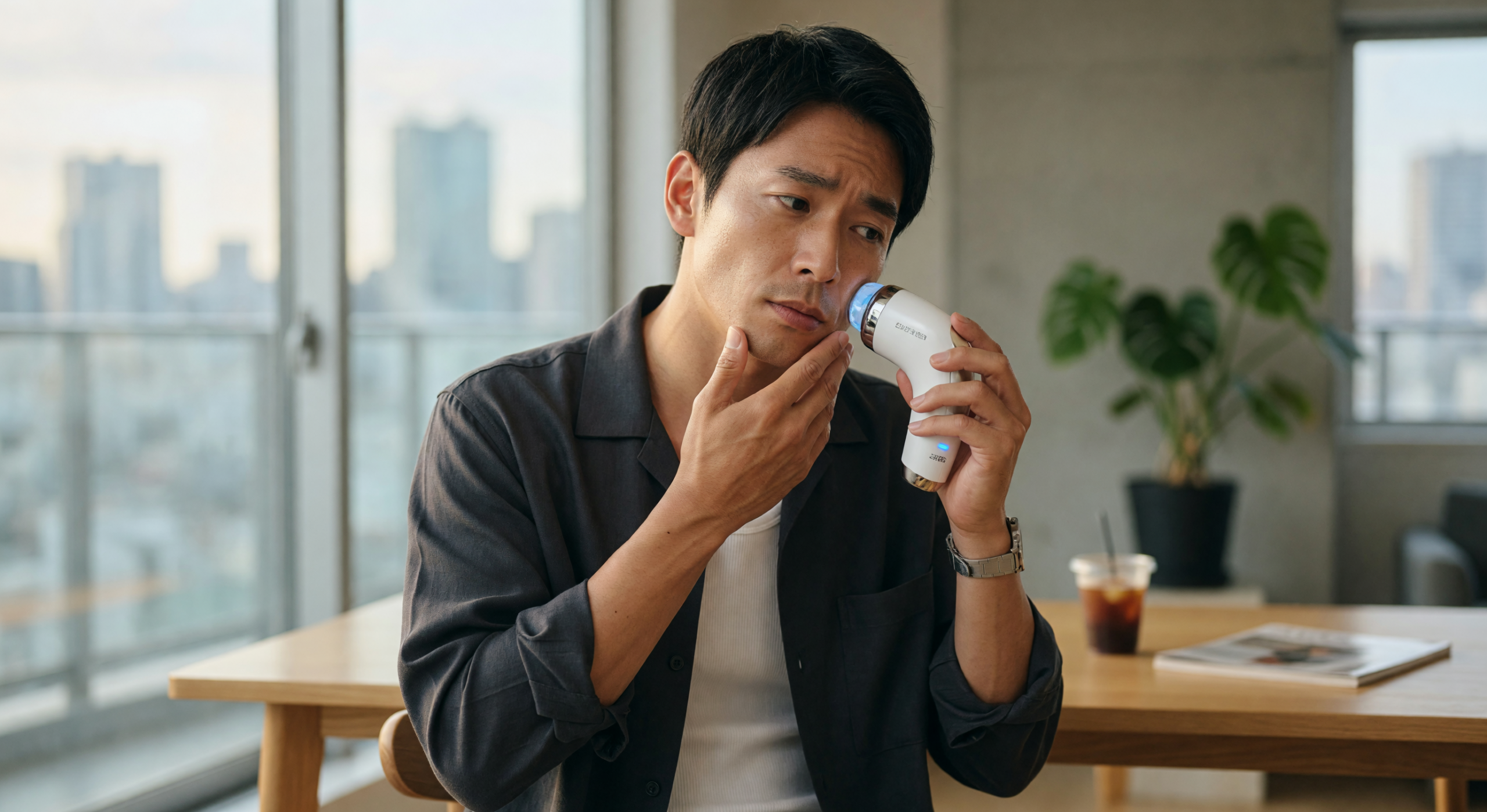 メンズ 美顔器 EMS たるみ ほうれい線 おすすめ 30代のアイキャッチ画像