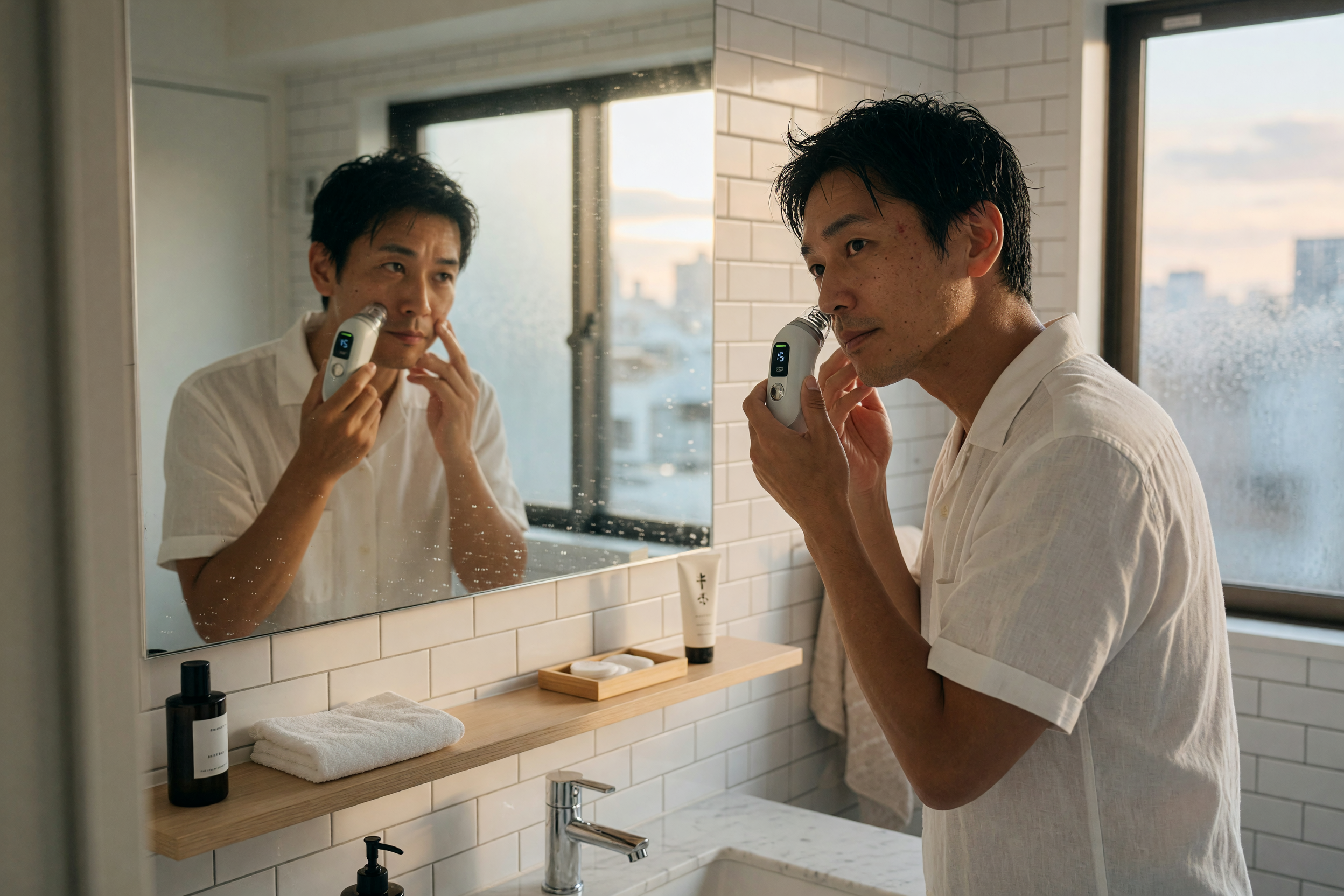 メンズ 美顔器 毛穴吸引 効果 おすすめ ランキングのイメージ画像（1）
